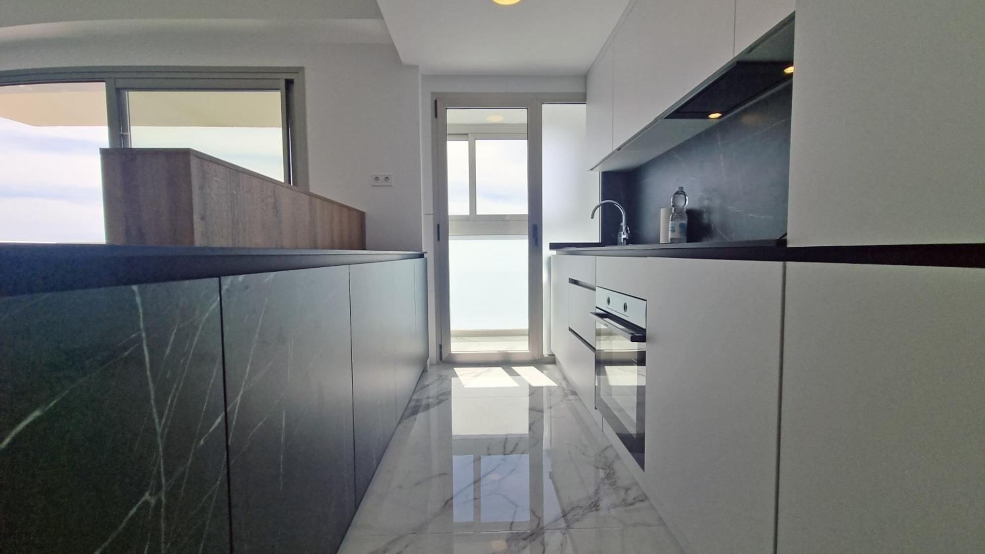 شقة Skyline 37 Terraza Con Vista Al Mar بينايدورم المظهر الخارجي الصورة